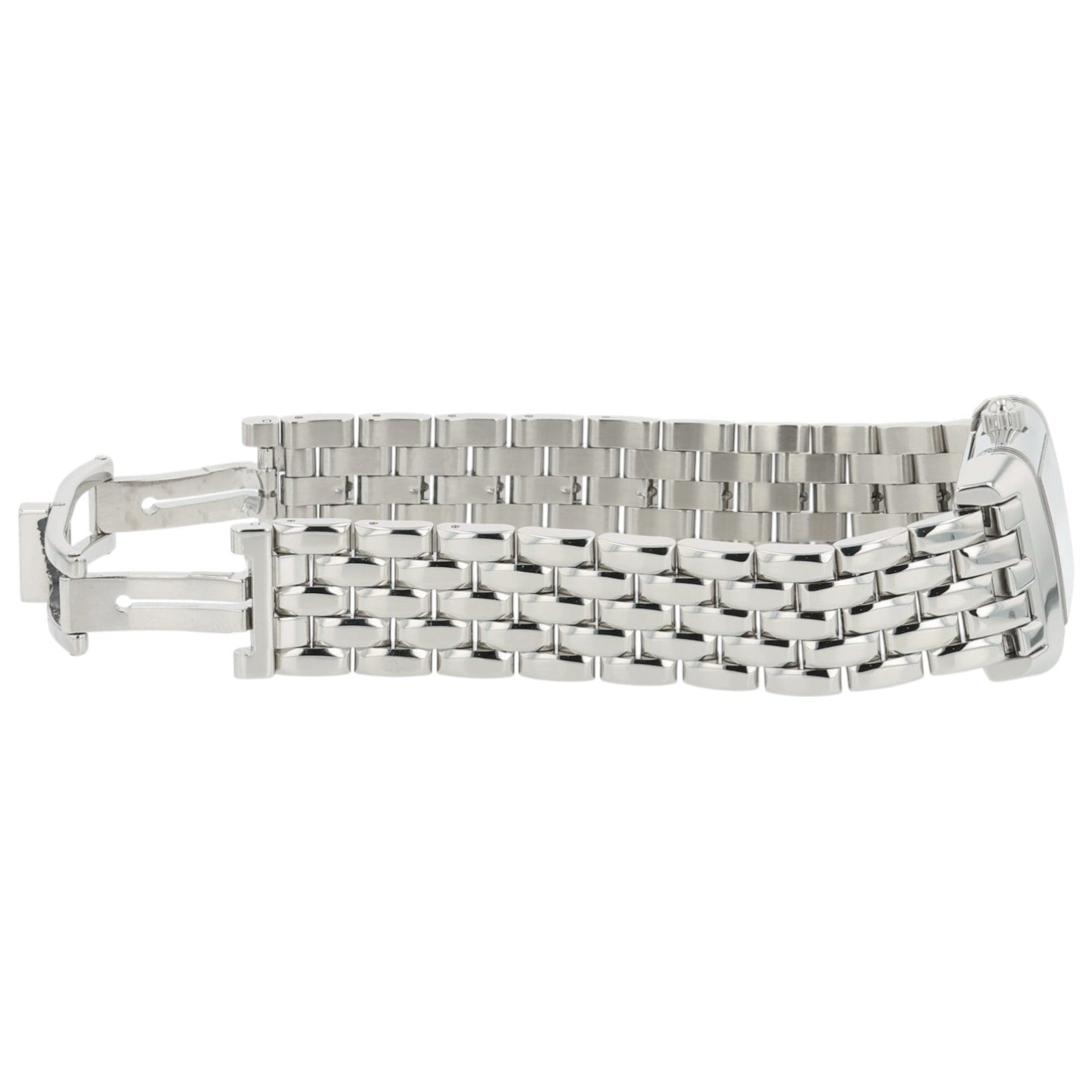 Jaeger LeCoultre Reverso Duetto Silver MOP Dial Steel 20mm Watch Q2668120