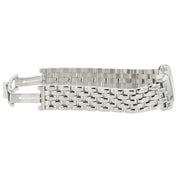 Jaeger LeCoultre Reverso Duetto Silver MOP Dial Steel 20mm Watch Q2668120