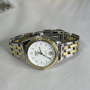 Breitling Antares White Dial Automatic Date 39mm Watch on Bracelet w/ Box