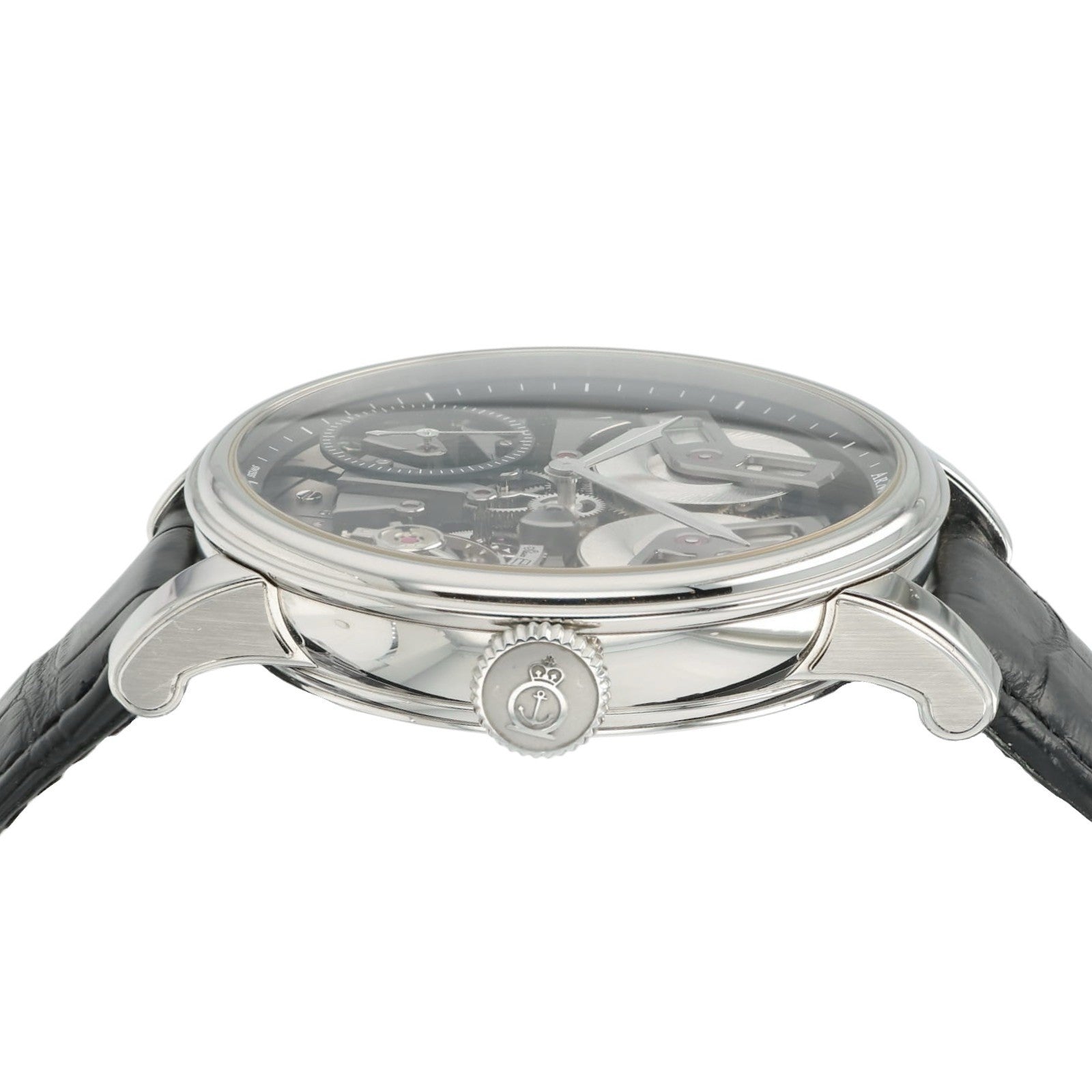 Arnold & Son TB88 Skeleton Dial Stainless Steel 46mm Manual Wind Mens Watch TB88