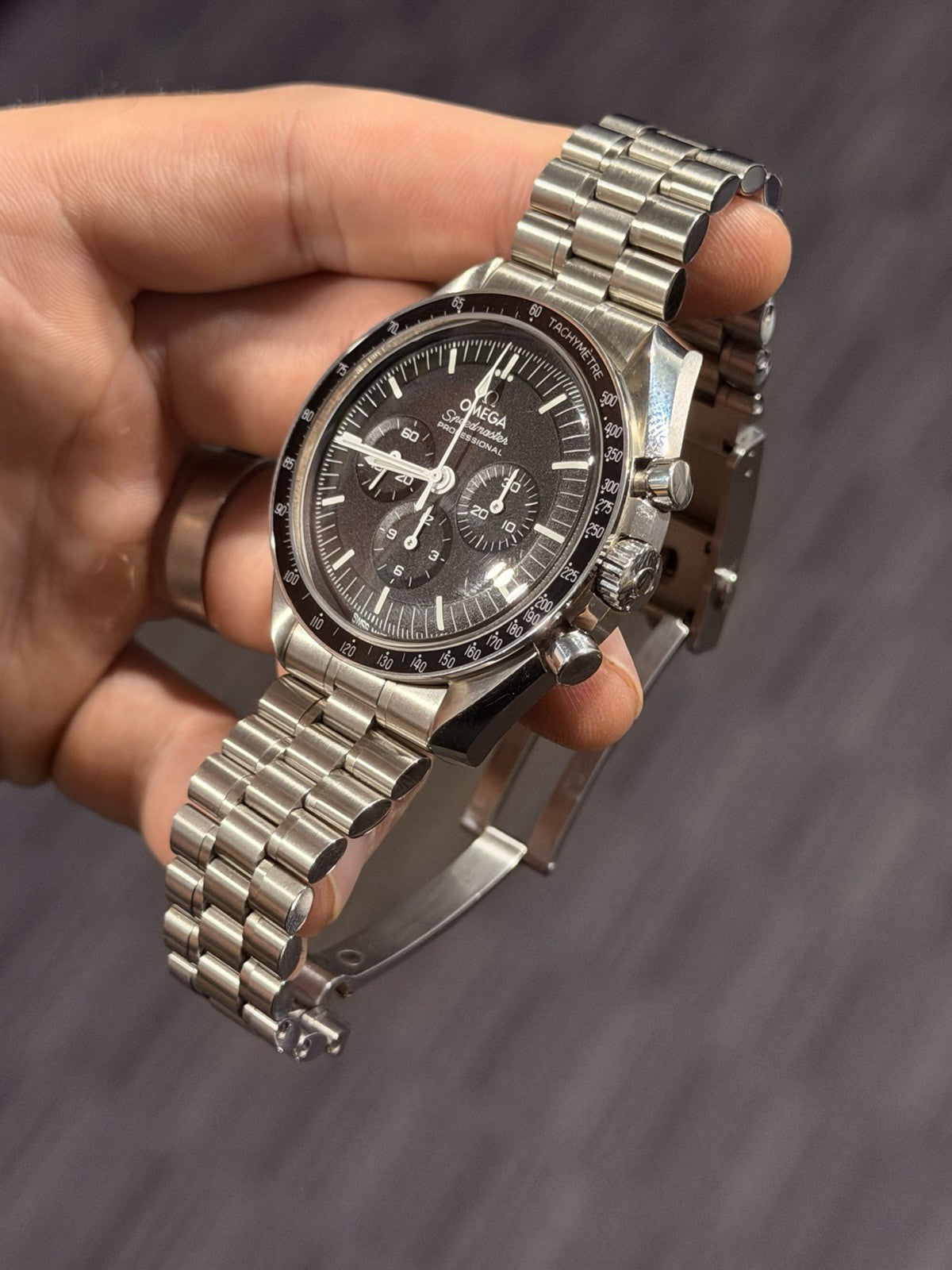 2022 Omega Speedmaster Steel Black Dial 42mm Manual Watch 310.30.42.50.01.001