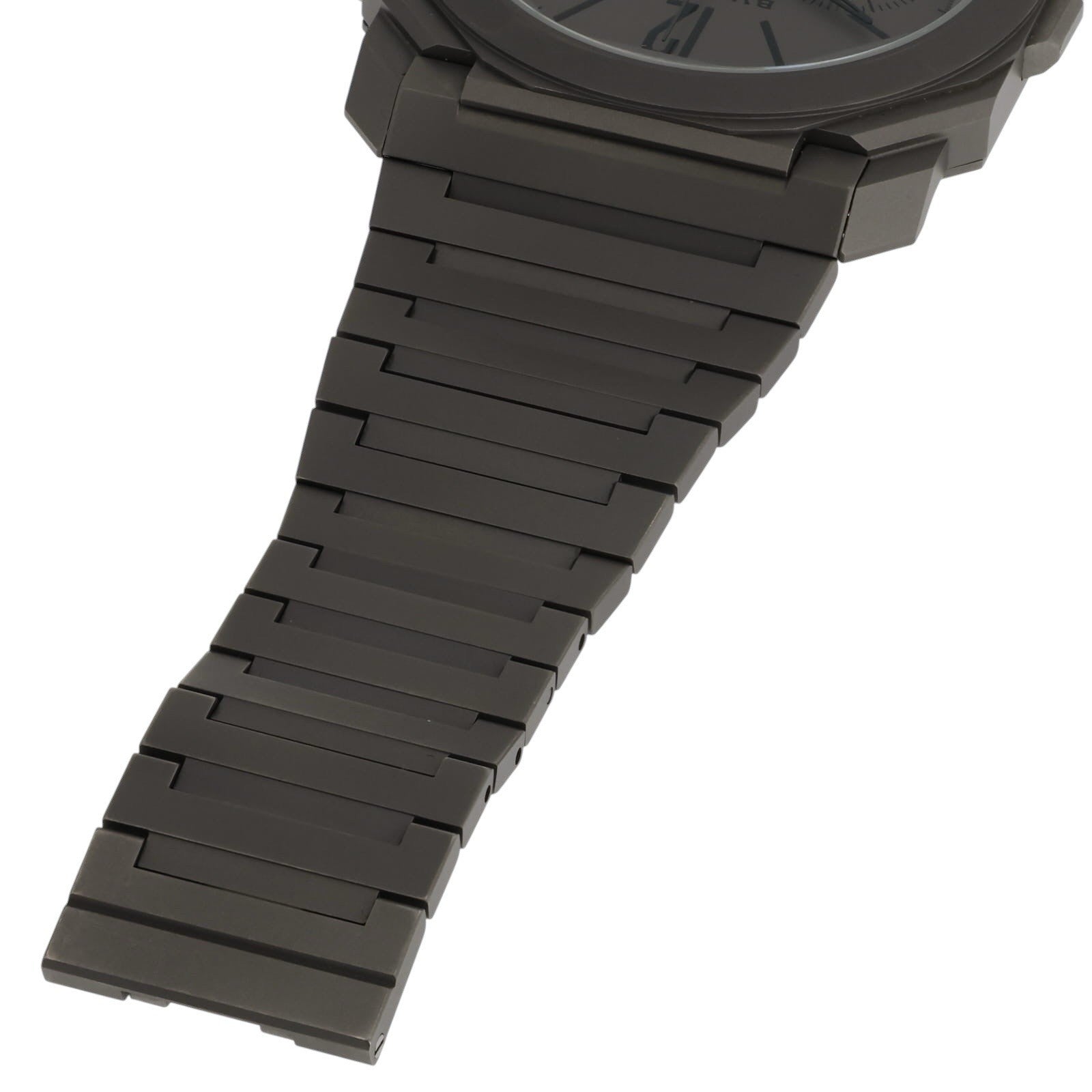 Bulgari Octo Finissimo Titanium Grey Dial 42mm Automatic Mens BGO 42 TXT CHGMT