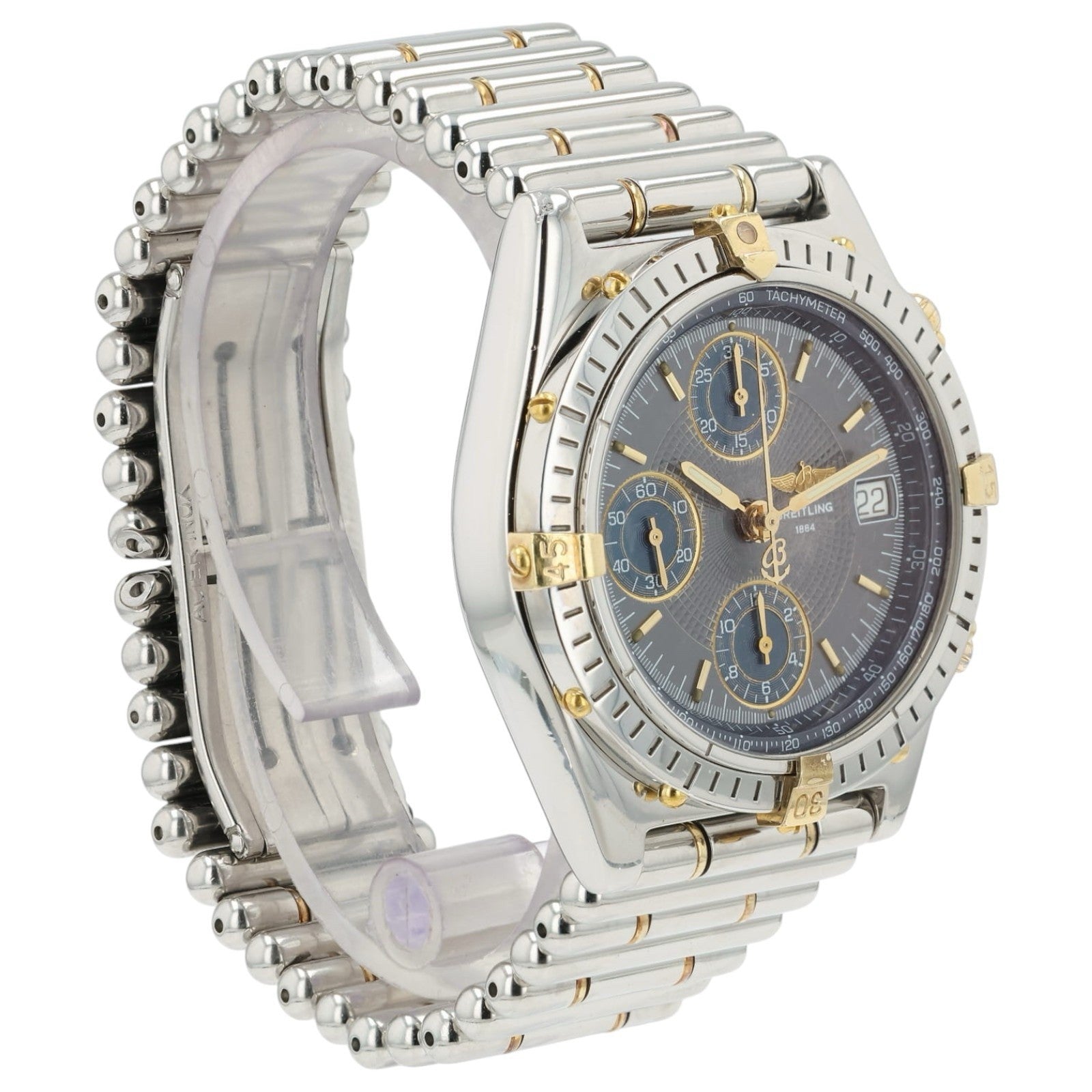 Breitling Chronomat Gray Dial Stainless Steel 39mm Automatic Mens Watch B130501