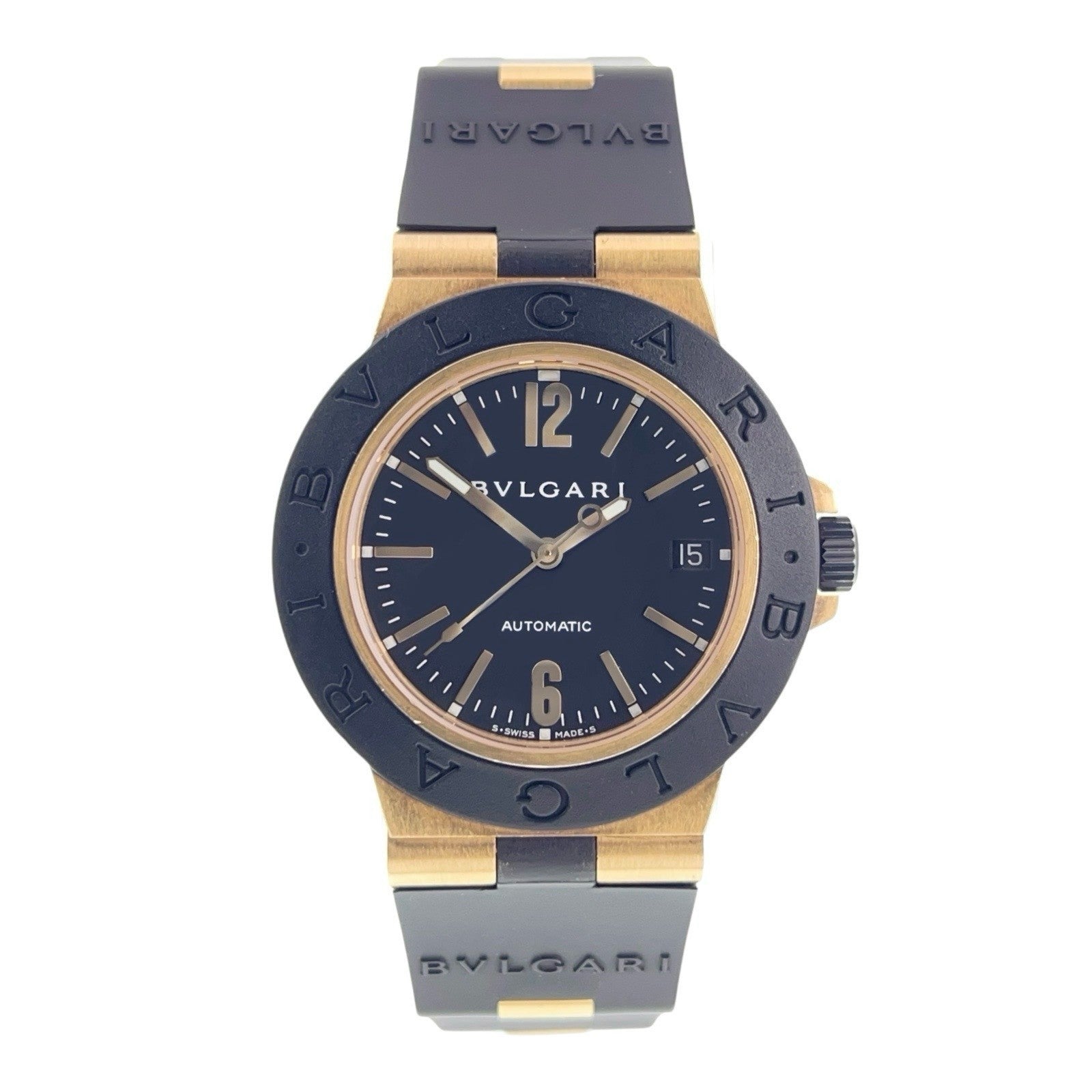 18k Yellow Gold Bvlgari Diagono AL38G