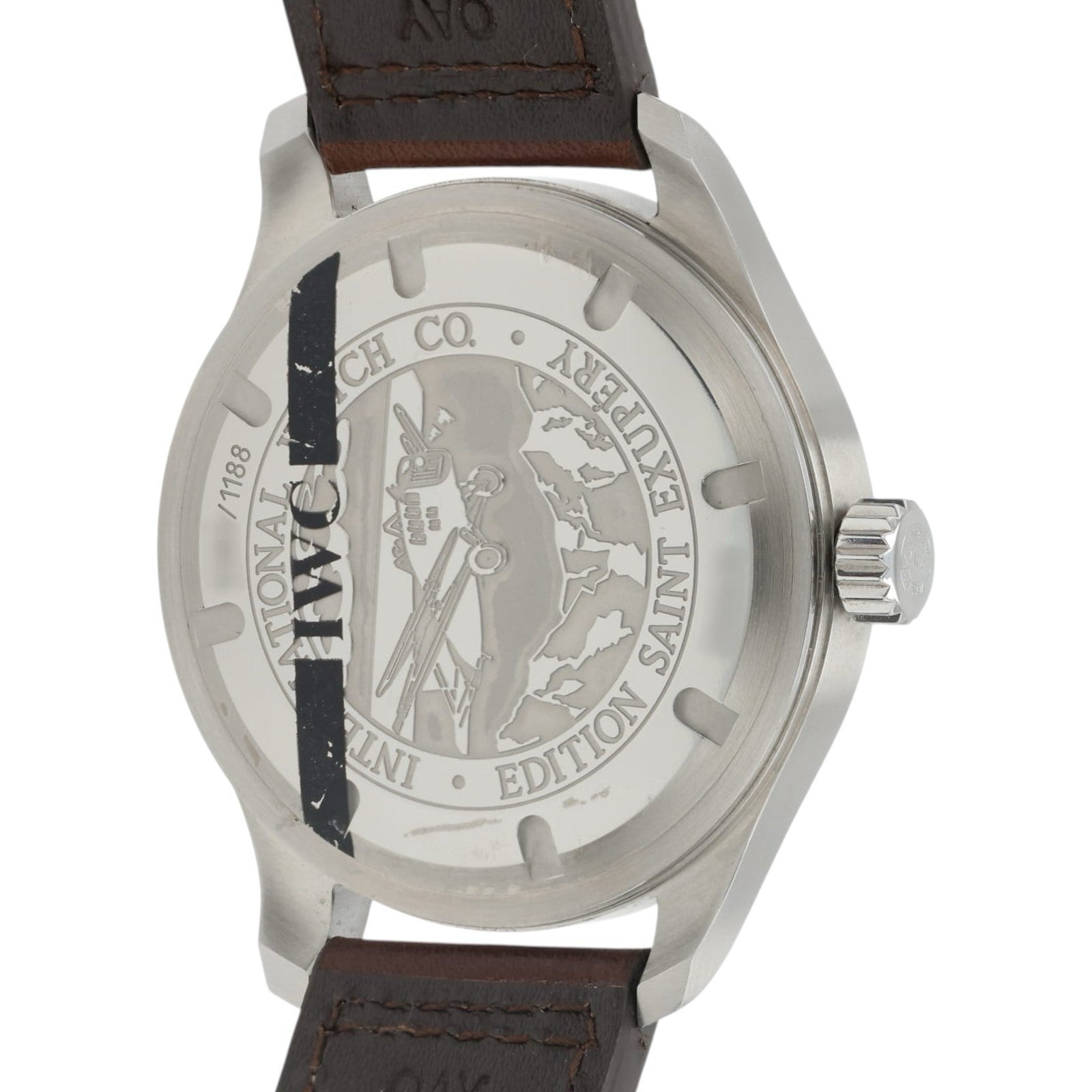IWC Pilot UTC Brown Dial Stainless Steel 44mm Automatic Men’s Watch IW326104