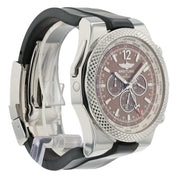 Breitling Bentley GMT Brown Dial Stainless Steel 49mm Automatic Mens A47362
