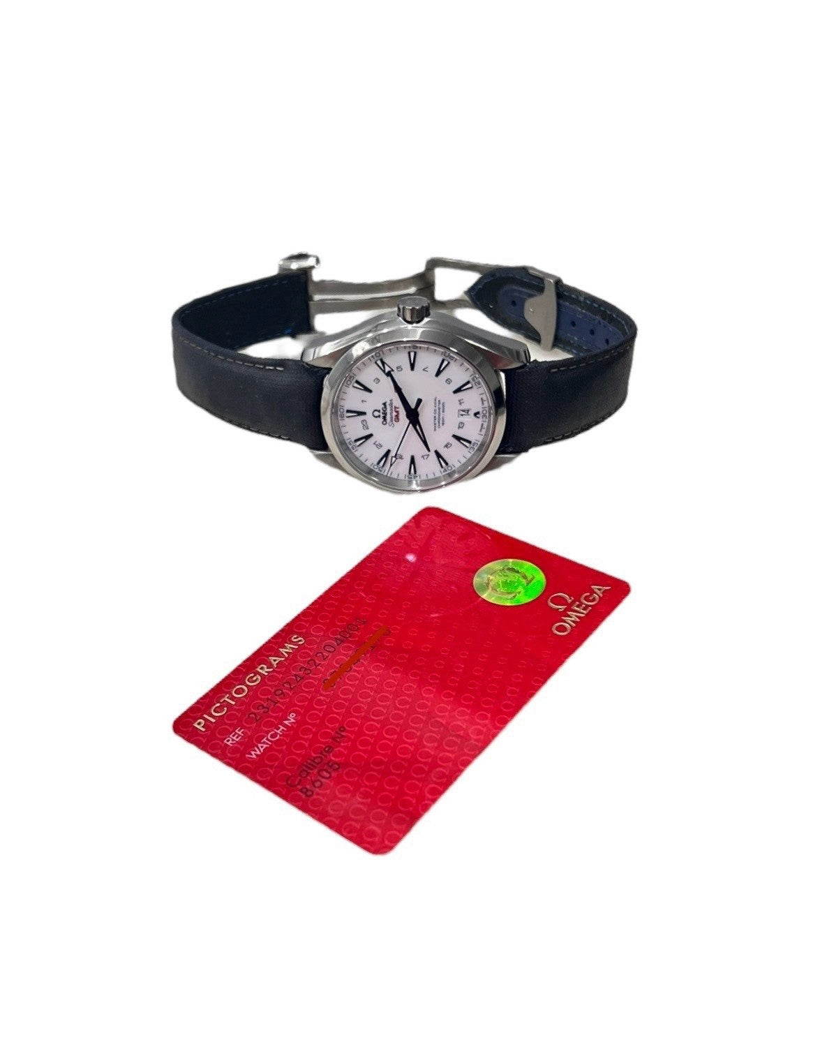 Omega Seamaster GMT Titanium White Dial 43mm Automatic Men’s 231.92.43.22.04.001