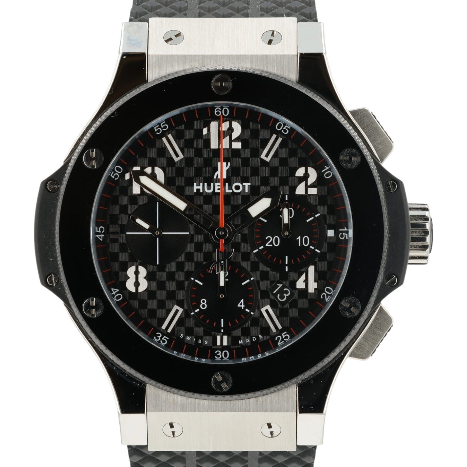 Hublot Big Bang Black Carbon Fiber Dial Steel 44mm Automatic Mens 301.SB.131.RX