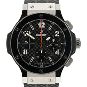 Hublot Big Bang Black Carbon Fiber Dial Steel 44mm Automatic Mens 301.SB.131.RX