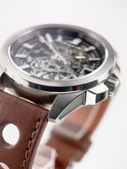 Norqain Independence Steel Skeleton Dial 42mm Automatic Men's Watch N3000