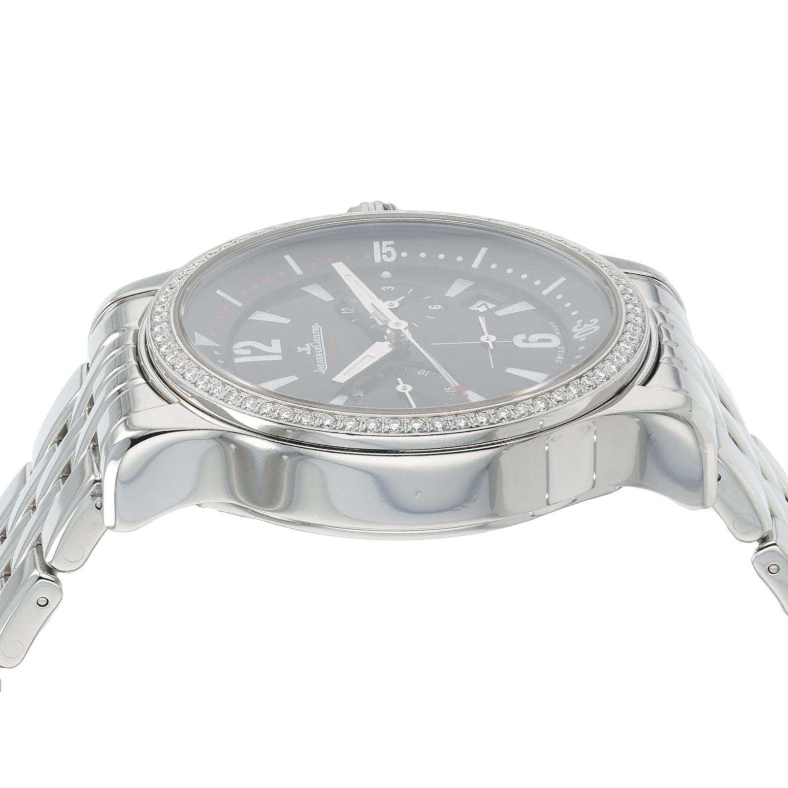 Jaeger LeCoultre Black Dial Stainless Steel 37mm Quartz Movement Unisex 148.8.31