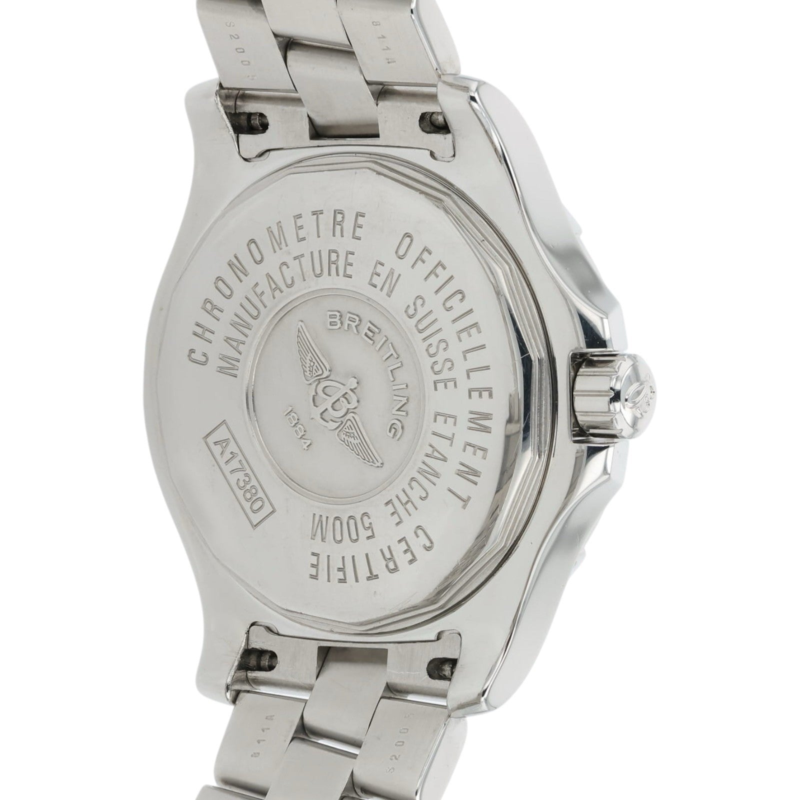 Breitling Colt Silver Dial Stainless Steel 41mm Automatic Men’s Watch A17380