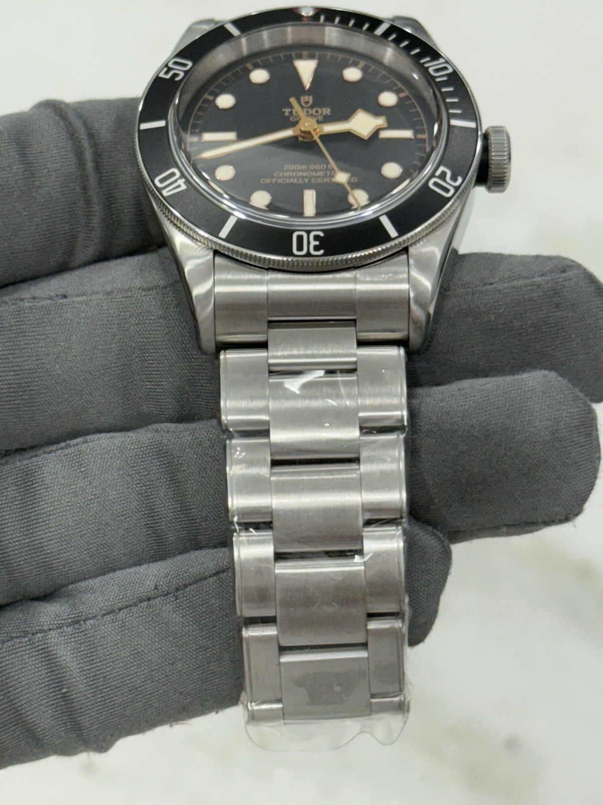 Tudor Black Bay Heritage 79230N Stainless Steel Men's Watch 41mm Black Dial