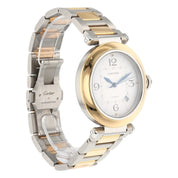 Cartier Pasha Gold & Steel Silver Dial 41mm Automatic Men’s Watch W2PA0009