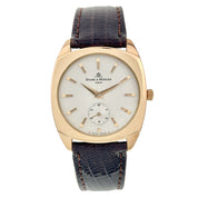Baume & Mercier 18k Rose Gold Silver Dial 33mm Manual Wind Men’s Watch 2823210