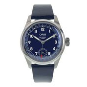 Oris Big Crown Stainless Steel Blue Dial 38mm Automatic Movement Mens Watch 7776