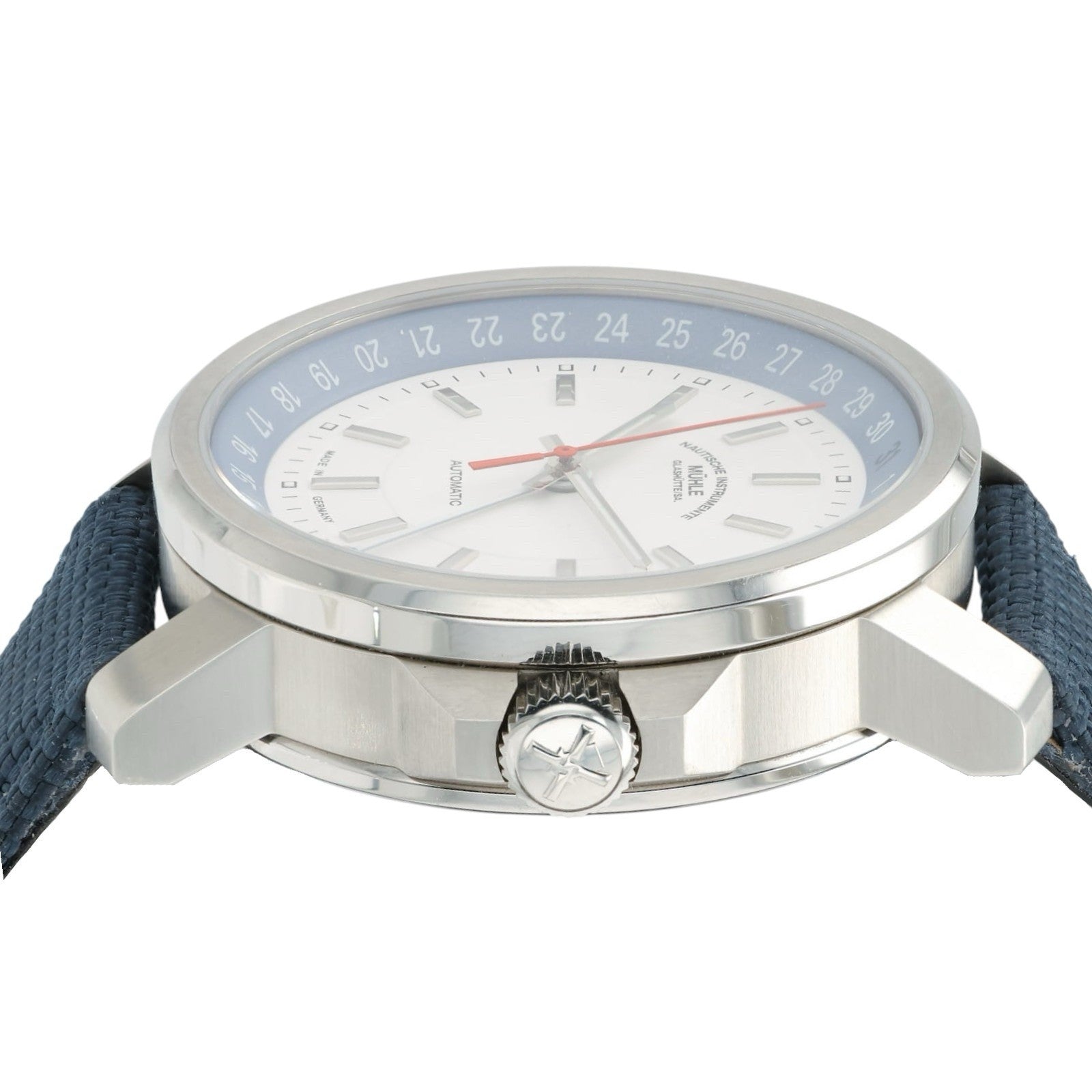 Muhle Glashutte White Dial Stainless Steel 42.4mm Automatic Men’s Watch 29ER