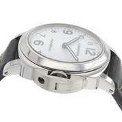 Panerai Luminor Base Stainless Steel White Dial 44mm Manual Wind Mens PAM00114