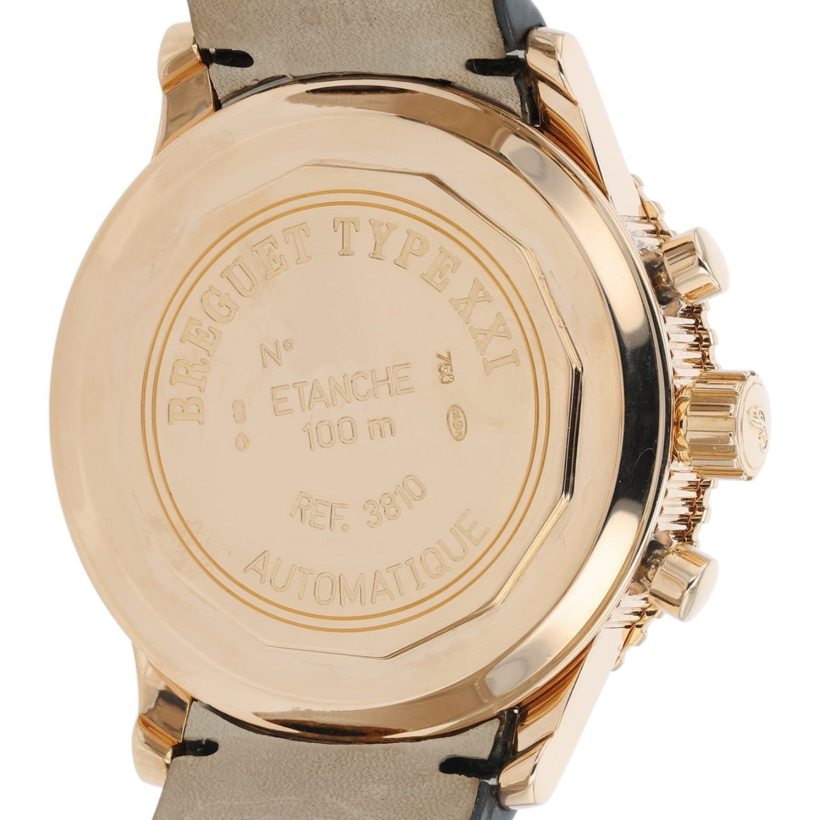 Breguet Type XXI Transatlantique 3810BR/92/9ZU 18k Rose Gold Flyback Chrono 42mm