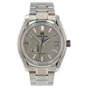 Grand Seiko Taisetsu Winter Gray Dial Titanium 40mm Automatic Mens Watch SBGA415