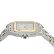 Cartier Panthere Gold & Steel Silver Dial 22mm Quartz Women's Watch 1057917