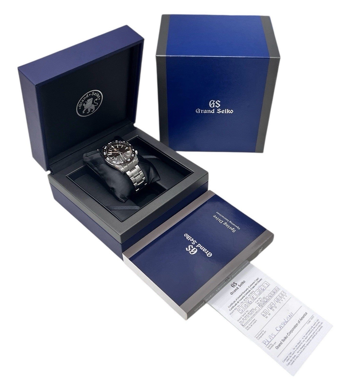 Grand Seiko Stainless Steel Brown Dial 40.5mm Automatic Men's Watch SBGE263
