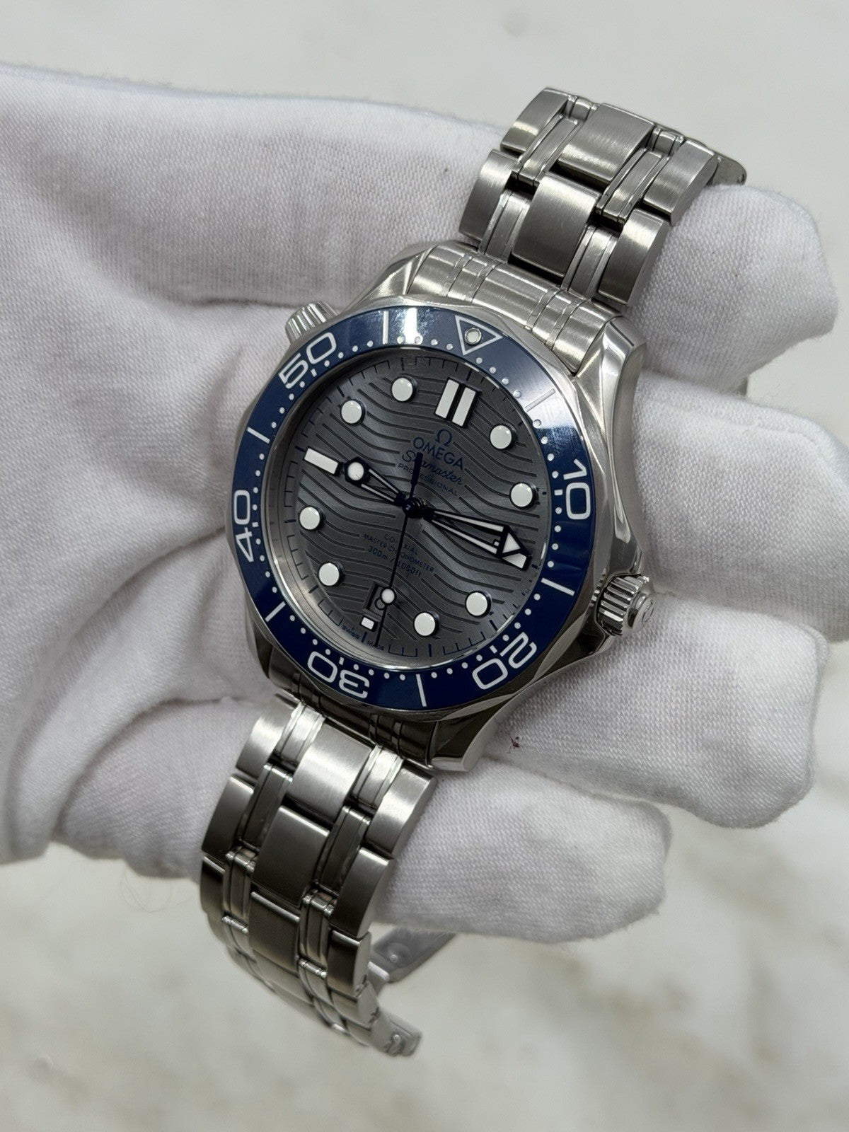 Omega Seamaster Steel Gray Dial 42mm Automatic Watch 210.30.42.20.06.001