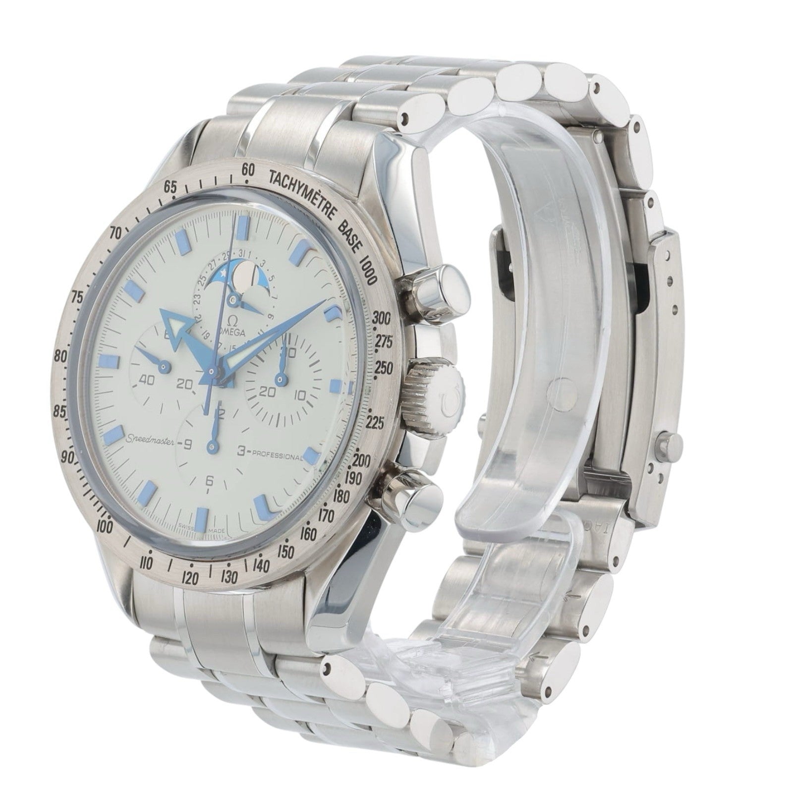 Omega Speedmaster Moonwatch Stainless Steel White Dial 42mm Manual Wind 3575.20