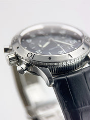Breguet Type Stainless Steel Black Dial 39mm Automatic Men’s Watch 3820ST