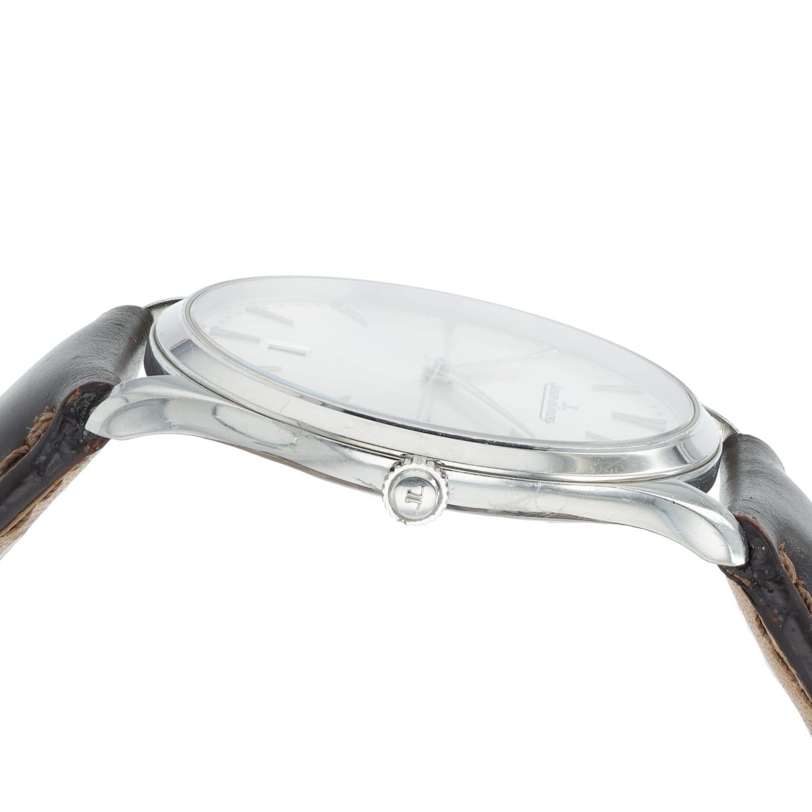 Jaeger-LeCoultre Master Slim Date Steel Silver Dial 39mm Automatic Mens Q1238420