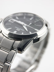 Grand Seiko Heritage Steel Black Dial 39mm Automatic Men's Watch SBGA227