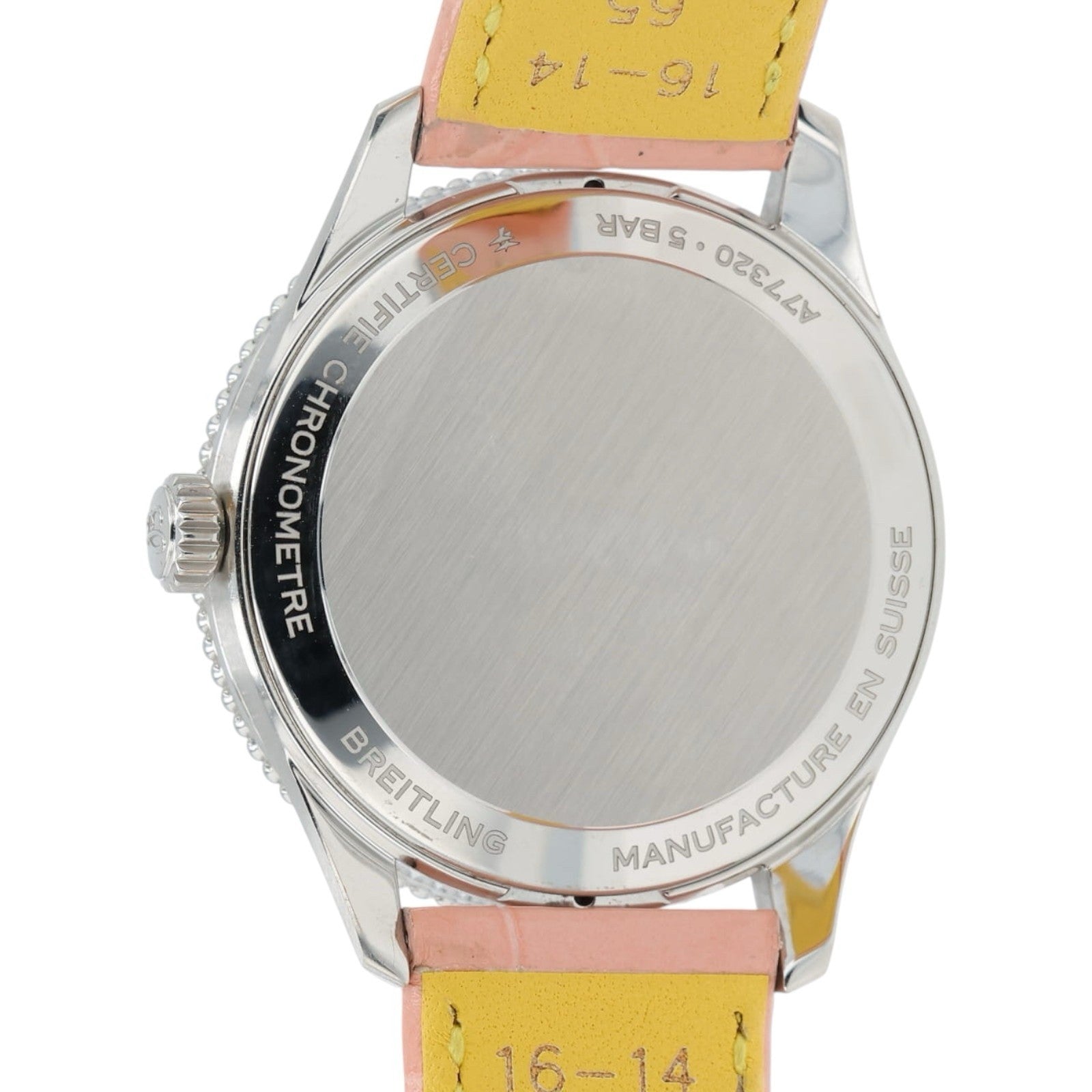 Breitling Navitimer Pink MOP Dial Steel 32mm Quartz  Women's Watch A77320