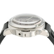 Panerai Luminor GMT 8 Days Black Dial Steel 44mm Manual Men's Watch PAM00275