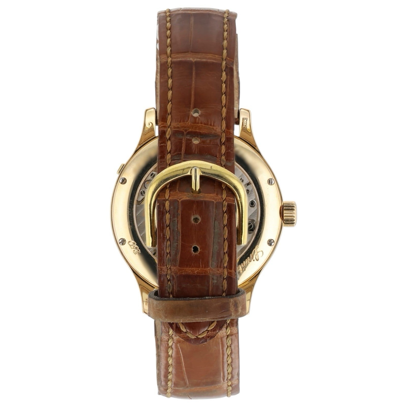 Chopard LUC Silver Dial 18k Yellow Gold 40mm Manual Wind Men’s Watch 17/1874