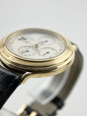 Audemars Piguet 18k Gold Huitieme Chronograph 25644 Automatic Vintage Watch