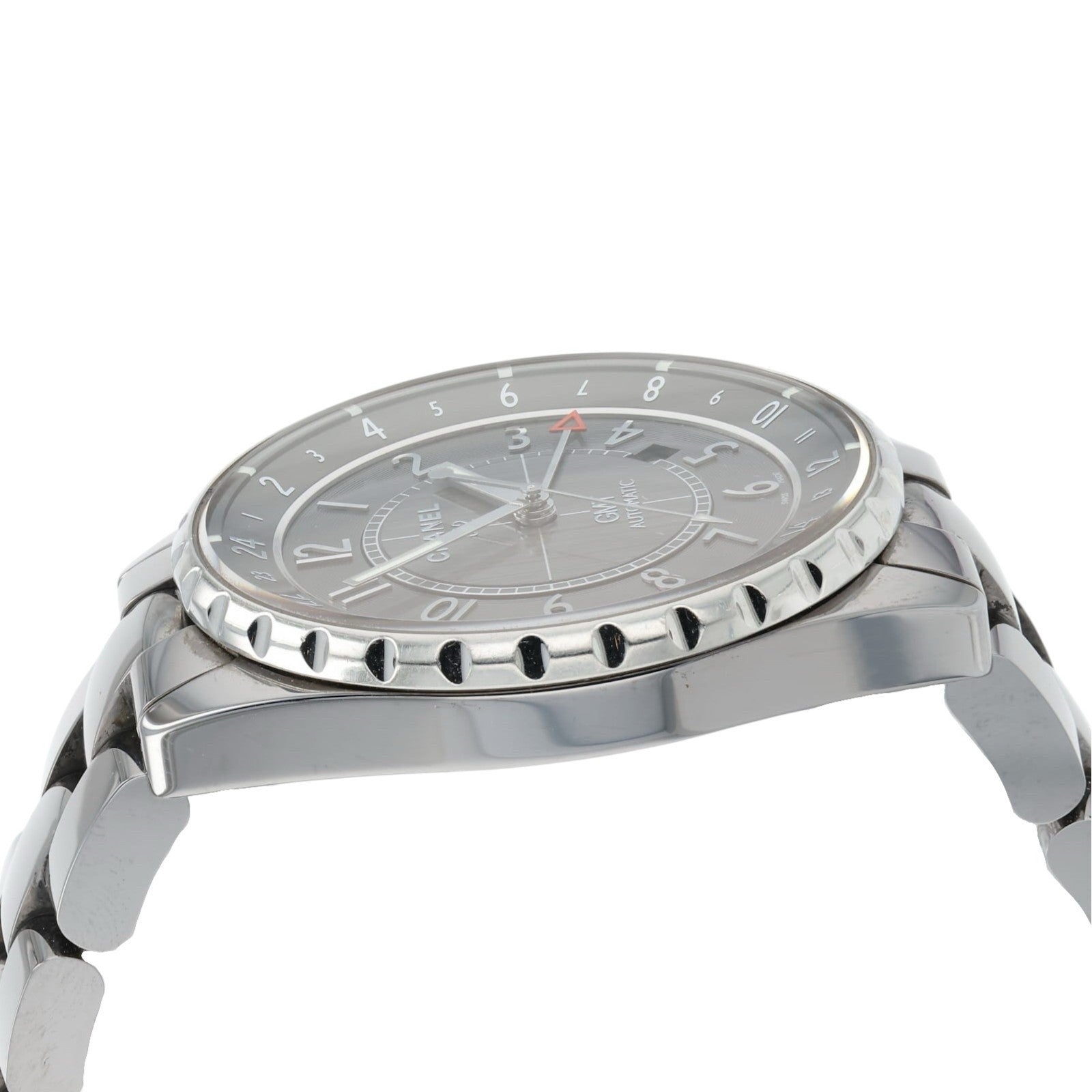 Chanel J12 Chromatic GMT 41mm H3099 Automatic Grey Dial Men's Watch