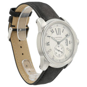 Cartier Calibre de Cartier Silver Dial Steel 42mm Automatic Men’s Watch W7100037