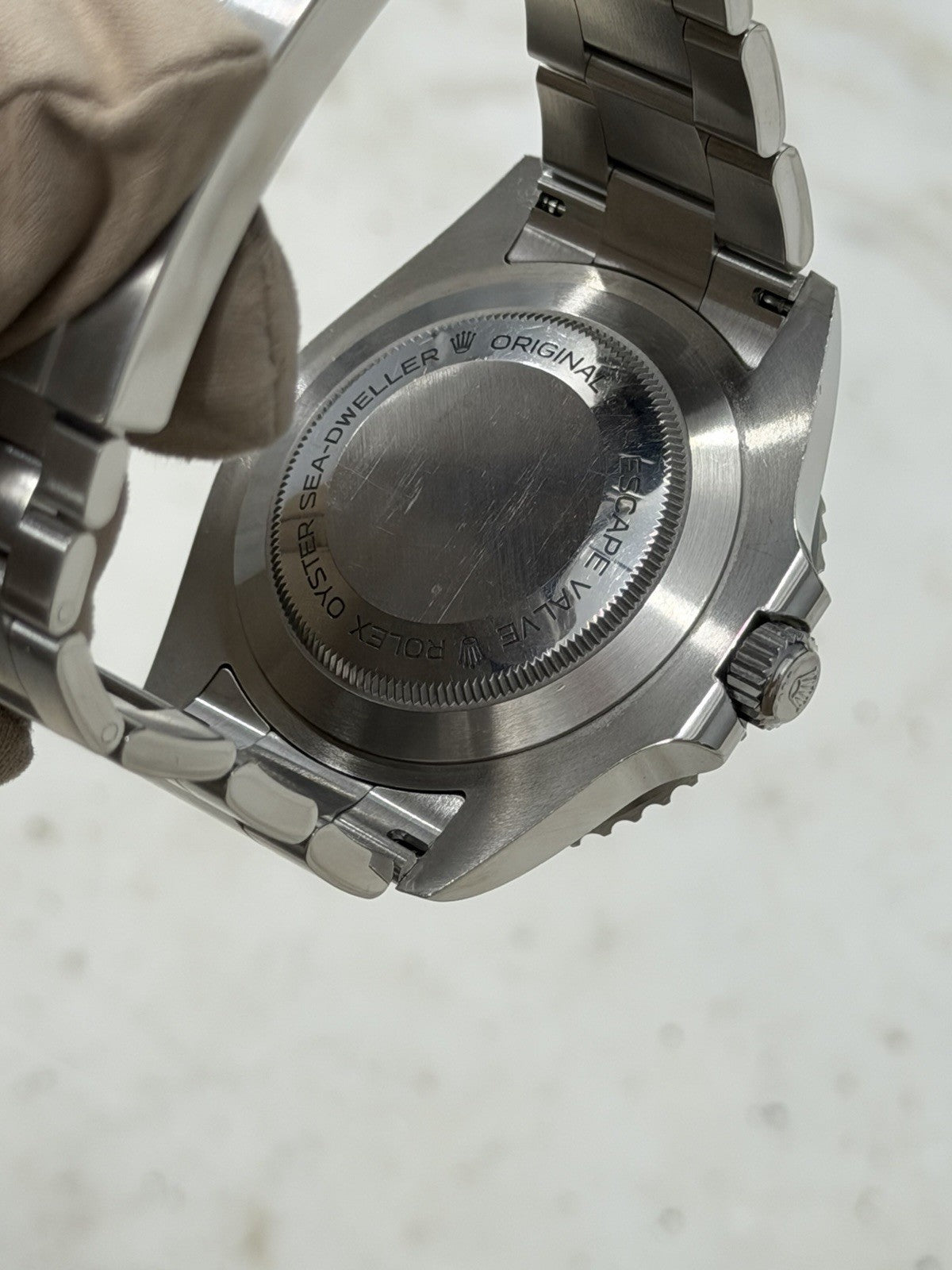 2017 Rolex Sea Dweller Red Letter Steel Black Dial 43mm Men’s Watch 126600