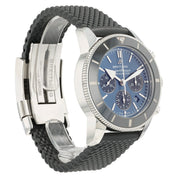 Breitling SuperOcean Blue Dial Stainless Steel 44mm Automatic Mens Watch AB0162