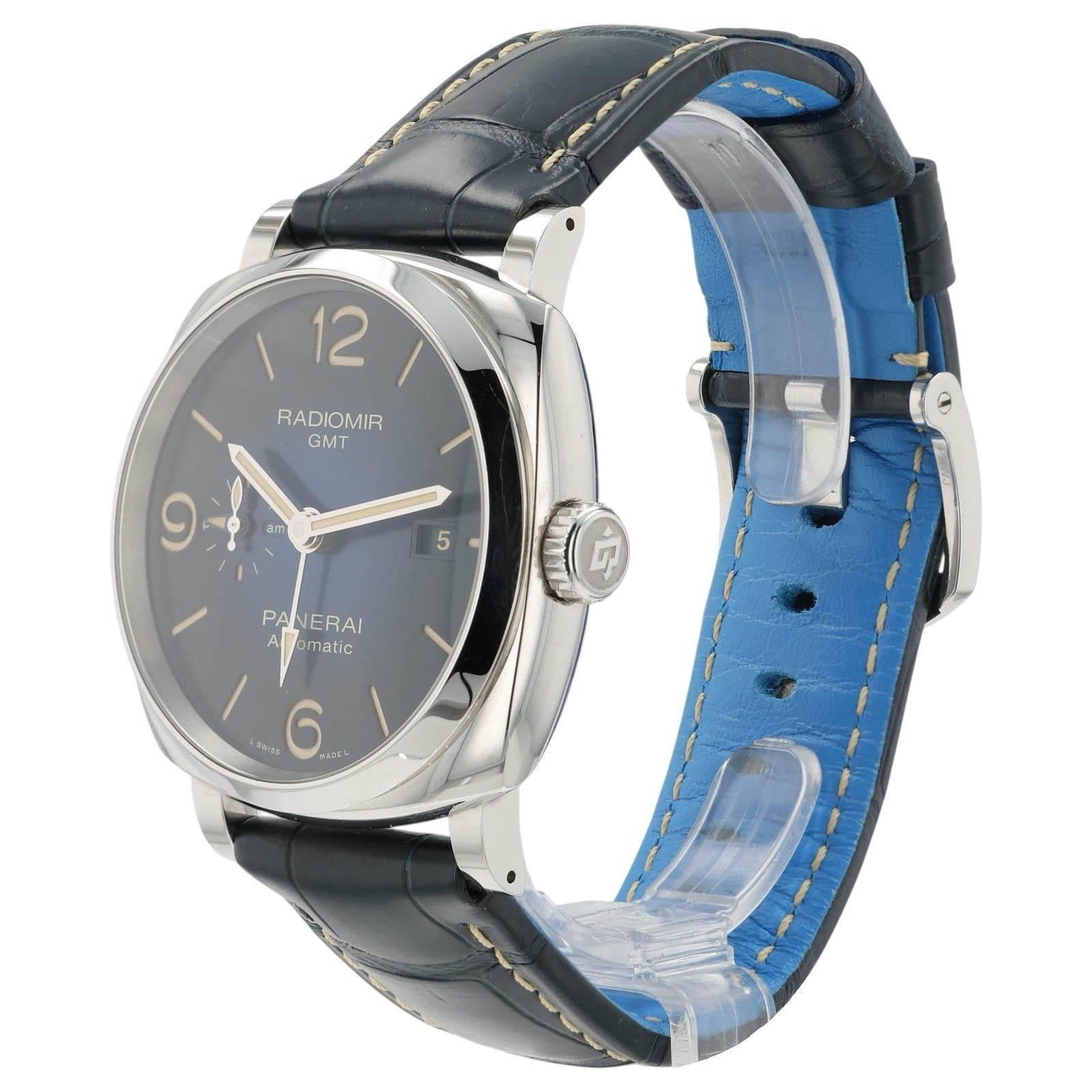 Panerai Radiomir Blue Dial Stainless Steel 45mm Automatic Men’s Watch PAM00945