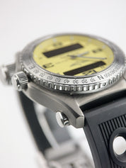 Breitling Emergency Titanium Yellow Dial 43mm Digital Quartz Men’s Watch E76321