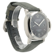 Panerai Luminor Marina Black Gray Dial Stainless Steel 44mm Automatic PAM01358