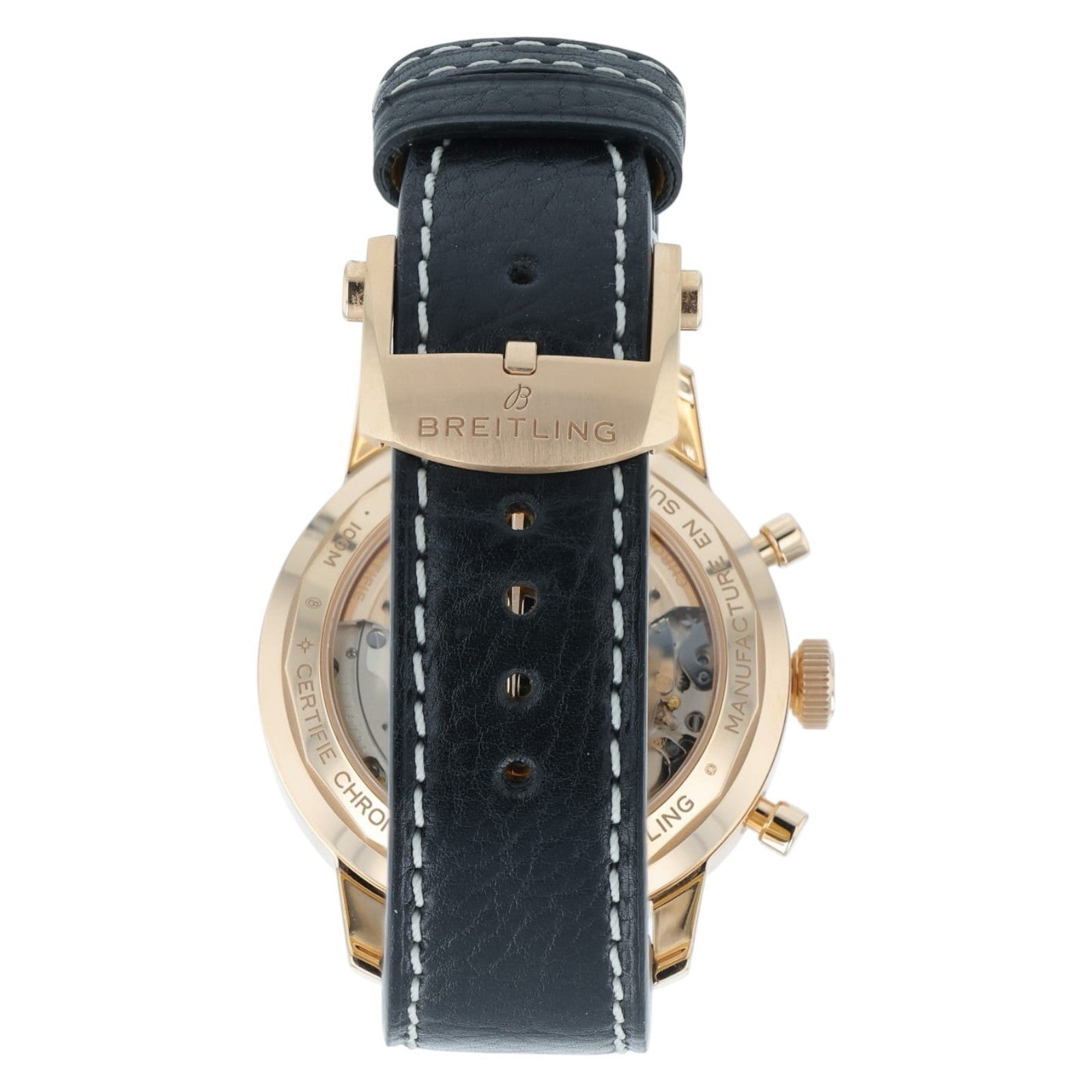 Breitling Top Time 18k Rose Gold Brown Dial 41mm Automatic Men’s Watch RB0176