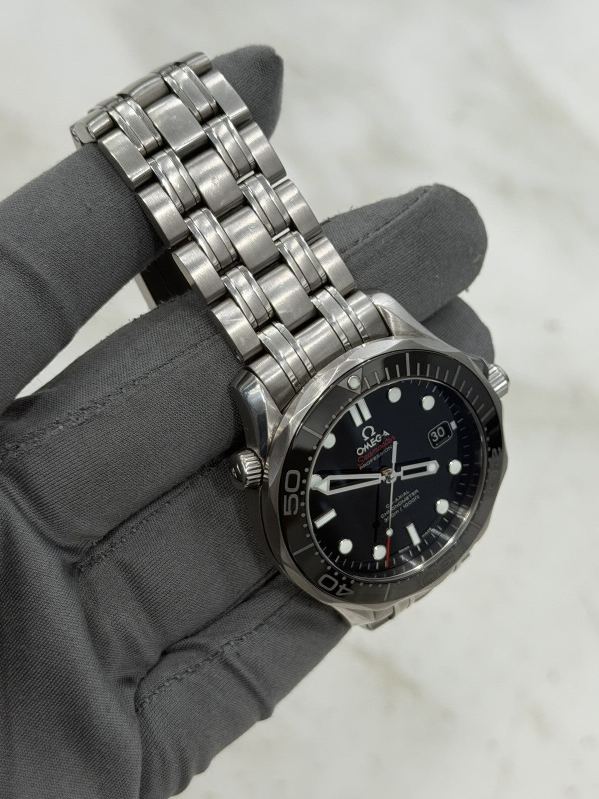 Omega Seamaster Diver 300 Steel Black Dial 41mm Auto Watch 212.30.41.20.01.003