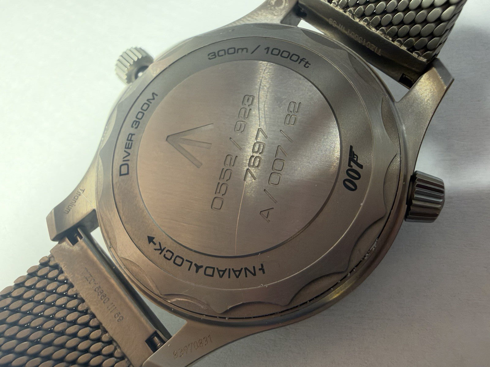 2023 Omega Seamaster NTTD James Bond No Time To Die Watch 210.90.42.20.01.001