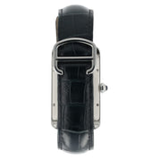 Cartier Tank Americaine Silver Dial Stainless Steel 26mm Auto Watch WSTA0018