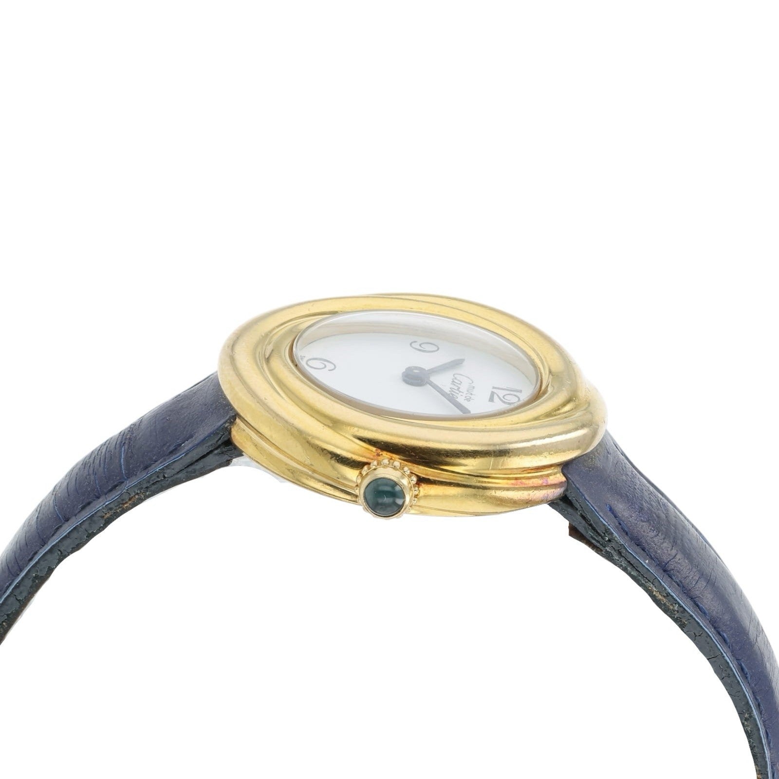 Cartier Trinity 925 Vermeil White Dial 27mm Quartz Movement Women's Watch 2735