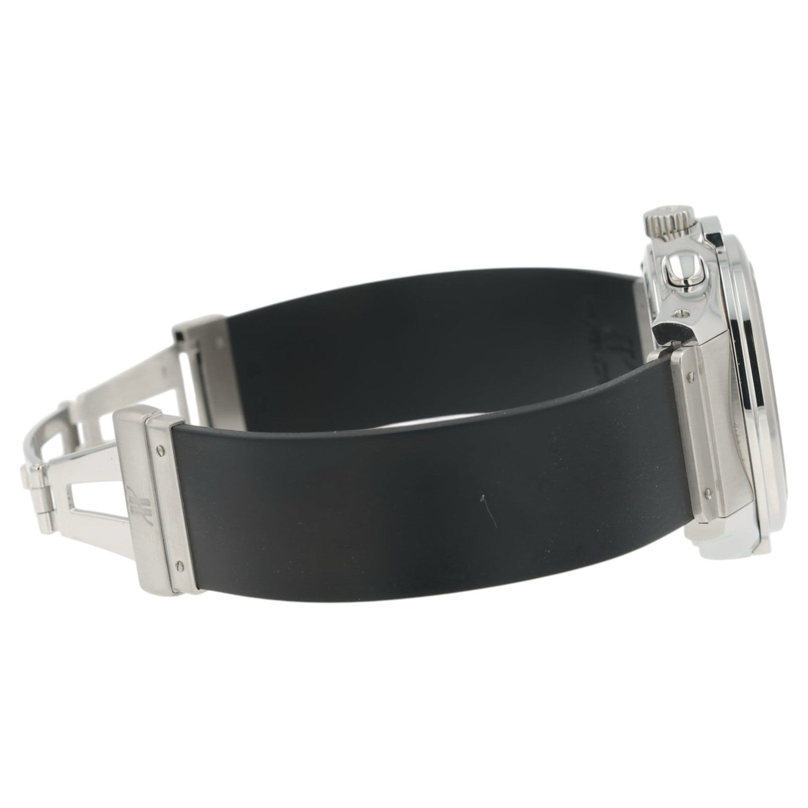 Hublot MDM Silver Diamond Dial Stainless Steel 40mm Automatic Mens Watch 1810.1