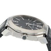 Bulgari Octo Stainless Stainless Steel Black Dial 41mm Automatic Mens BGO41S