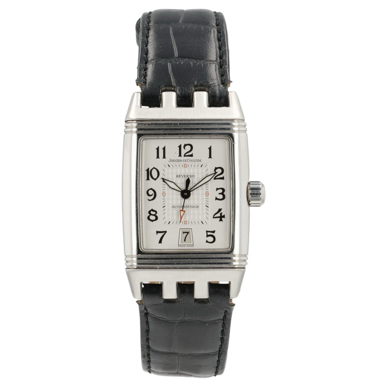 JLC Reverso GranSport Silver Dial Stainless Steel 27x43mm Automatic Q2908120